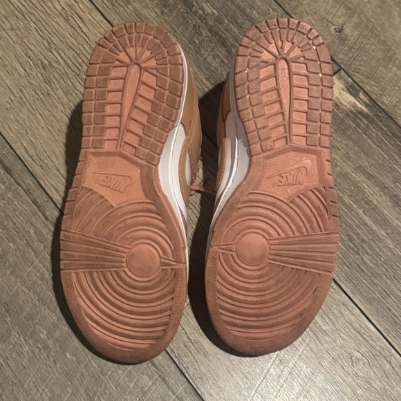 Nike Women's Dunk Low Rose Whisper Sneakers - Picture 3 of 4